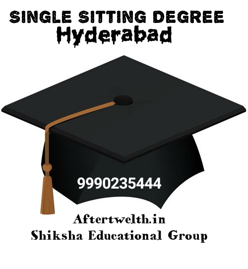 single sitting degree hyderabad